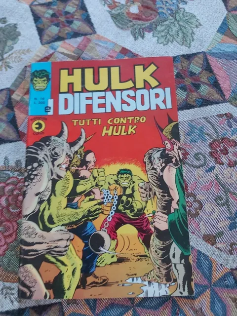 Hulk e I Difensori Editoriale Corno N. 16 del 1975