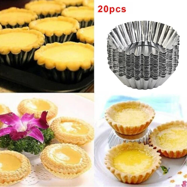 Moldes de pastel de huevo antiadherentes aleación de aluminio pastel pudín postre