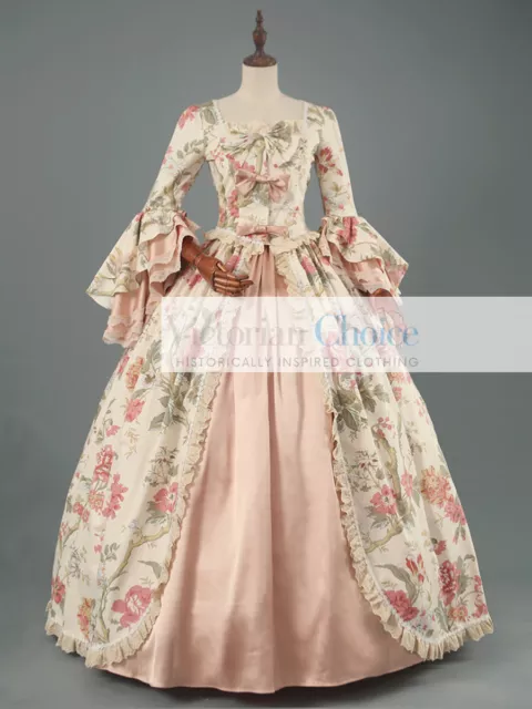 Renaissance Colonial 18th Century Fairytale Tea Party Gown Princess Dress 146