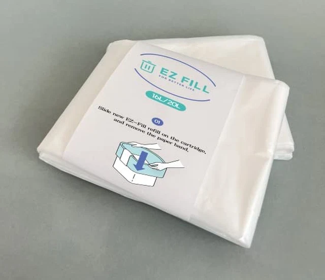 Fit for Dekor Classic Diaper Pails Refills -  Diaper Pail Refills 10 Counts(10 R