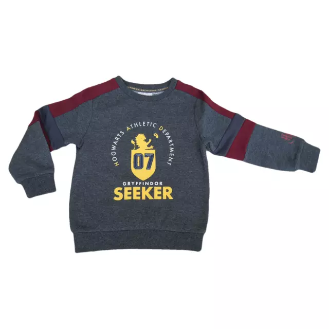 Maglione T-Shirt M.l. Harry Potter Bambina Ragazza 6/12 Anni - Hu1079Grigio