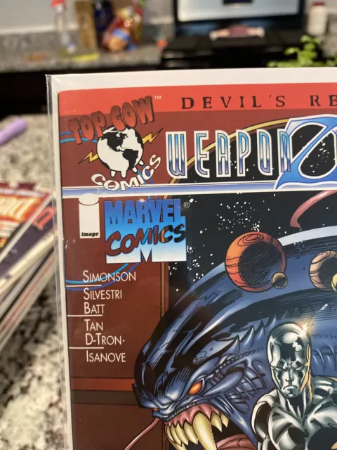 Weapon Zero/Silver Surfer Devil's Reign Chapter One Marvel Comics 2