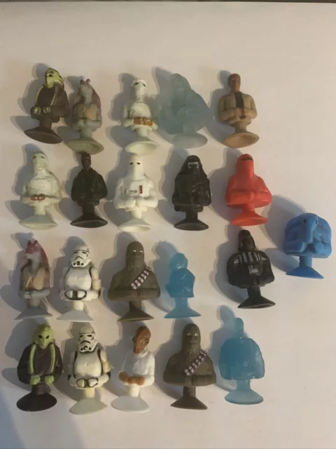 Lot Figurines Leclerc Star Wars Micropopz Collection 2017