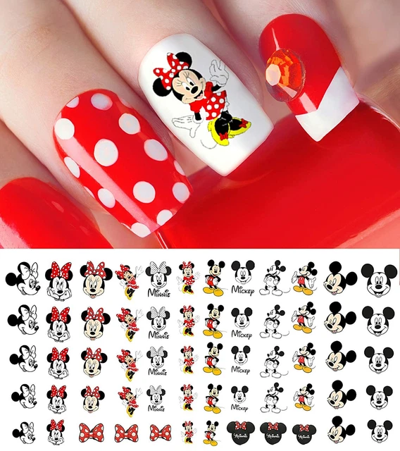 Mickey & Minnie Mouse  Nail Art Decals - Salon Quality!  Disney