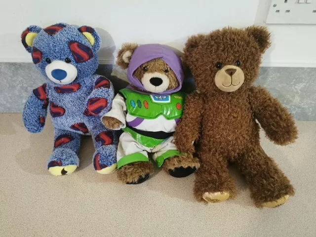 Bab Build A Bear Workshop Bundle Of Soft Toys X3