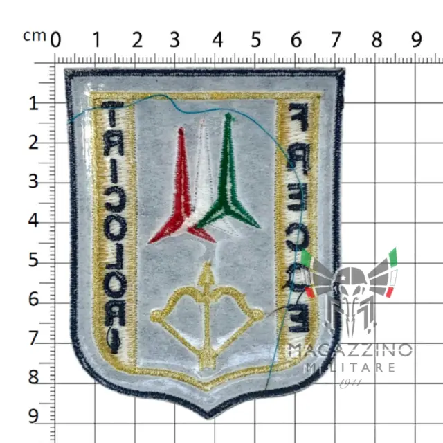 Patch toppa ricamata Frecce Tricolori Aeronautica Militare Termoadesiva (206) 3