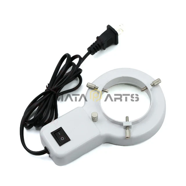 1pcs RING LIGHT FLUORESCENT FOR MICROSCOPE 8W 60MM INSIDE DIAMETER WHITE