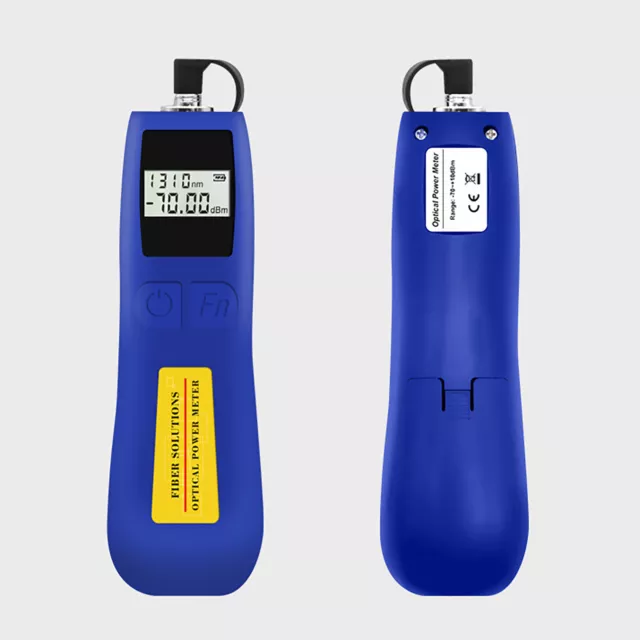 Handheld Optical Power Meter ‑50dBm To +26dBm Sensitive Fiber Optic Power Tester