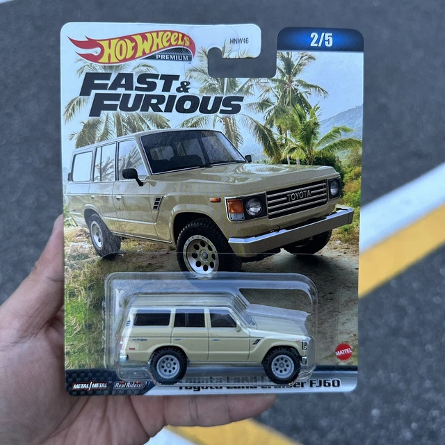 HOT WHEELS TOYOTA Land Cruiser FJ60 Beige Fast and Furious HNW46B 1/64