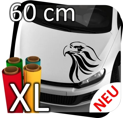 XL AUTO AUTOAUFKLEBER Adler Eagle Tattoo Tribal Aufkleber Sticker 60cm No.4  EUR 19,99 - PicClick DE