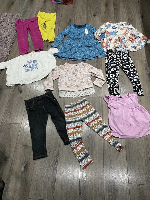 Girls Mixed Clothing Bundle 3-4yrs (pre owned.