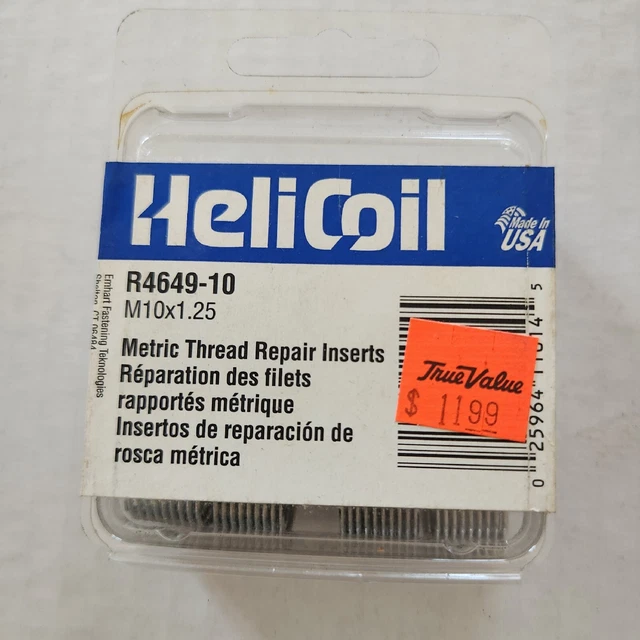 Helicoil R4649-10 12pk Insert M10-1.25 12pk (r464910)