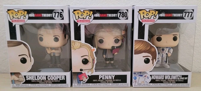 2025 Funko pop The Big Bang Theory SHELDON 73# LEONARD 74# HOWARD 75# RAJ 76# Figuras de acción