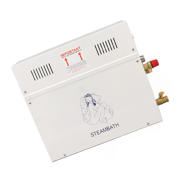 Generatore di vapore di scarico 380-415 V generatore doccia a vapore 9 kW camera a vapore auto