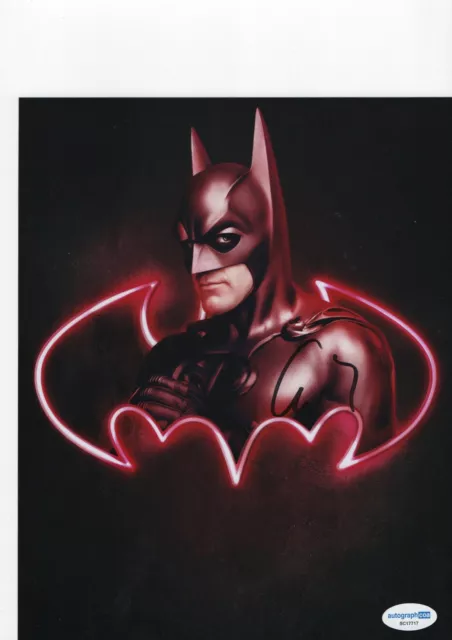 George Clooney “Batman & Robin (1997)” AUTOGRAPH Signed ‘Batman’ 10x8 Photo ACOA