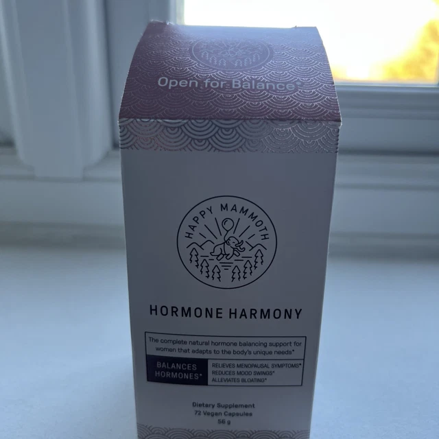 HAPPY MAMMOTH HORMONE Harmony Menopause Support Dietary Supplement BNIB £50.00 PicClick UK