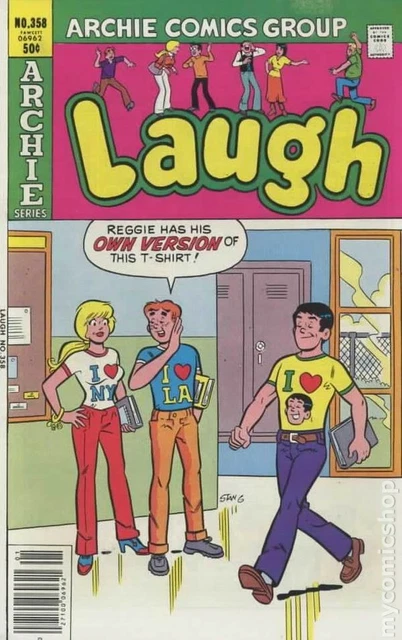 Laugh Comics #358 FN 1981 Stock Image