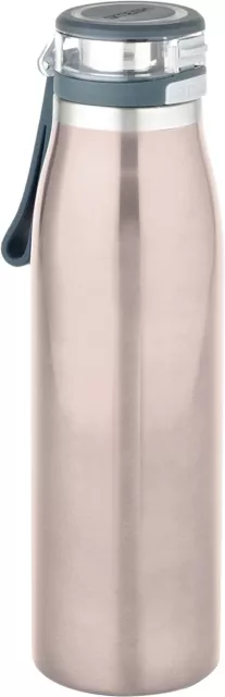 Double Wall One Touch Bottle, Blush, 690 ml Capacity