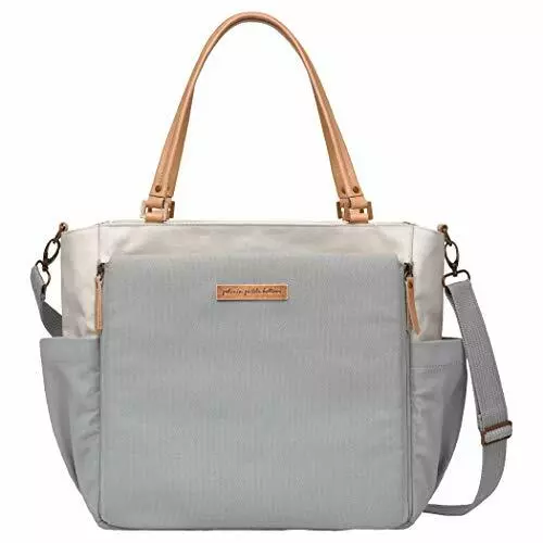 Petunia Pickle Bottom City Carryall, Birch/Stone Diaper Bag