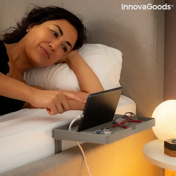 Table de Chevet Sans Pied Fixe sous Matelas Plateau Support pour Lit (Vidéo)