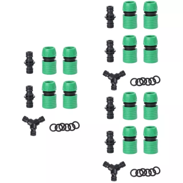 3 Sets Plastik Schnellkupplungsset Zubehör Für Gartenschlauchanschluss