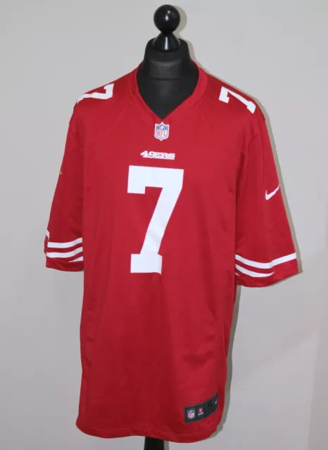 Camicia football americano San Francisco 49ers NFL maglia 7 Kaepernick Nike taglia XL