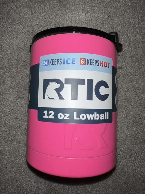 RTIC 12oz Lowball Tumbler Vacuum Insulated- pink