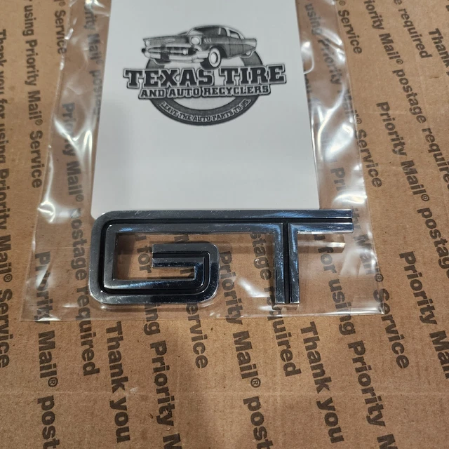 2005-2009 Ford Mustang Gt Side Fender Emblem Logo Badge Sign Symbol Used Oem