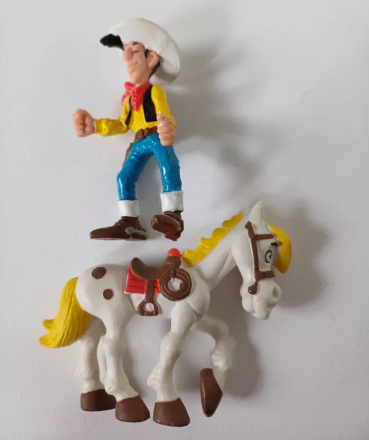 Comicfiguren Lucky Luke mit Jolly Jumper - 1995 - Lucky Luke Serie - MD Toys 2