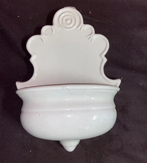 grande acquasantiera in ceramica