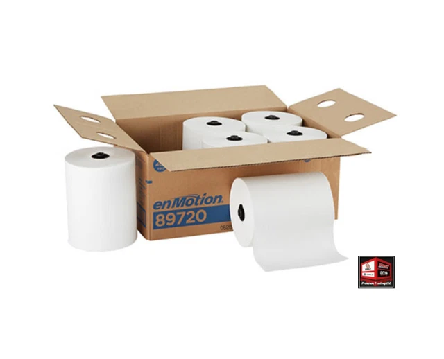 New, GP Pro 89720 Paper Towel Roll, 8.2" x 550', White, 6 PACK