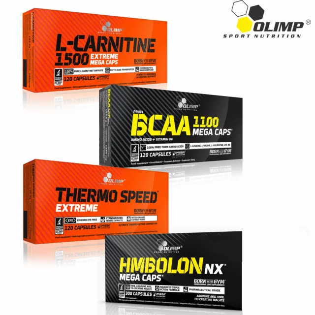 L-CARNITINE + BCAA + THERMO SPEED EXTREME + HMBOLON - Gewichtsverlust - Erholung