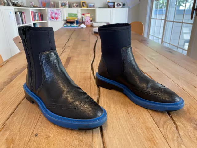 Balenciaga Leather Ankle Boots EU 38.5 US 7.5 2