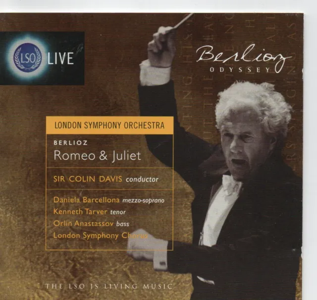 Berlioz  ROMEO & JULIET  Davis/LSO  live double cd