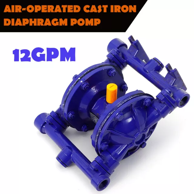 1/2" Inlet&Outlet 115 psi For Petroleum Fluid Air-Operated Double Diaphragm Pump