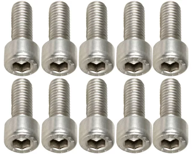 Cap Head Bolts M6 x 20Mm Pack Of 10 Go Kart Karting Race Racing