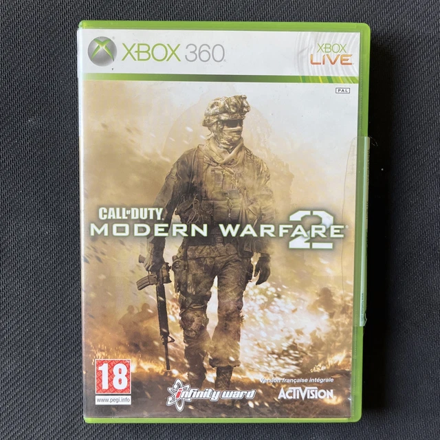 Jeu XBOX 360 Call Of Duty Modern Warfare 2 - Édition Steelbook PAL FR Complet - Bon état