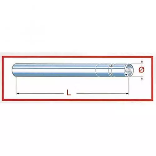 Gabelstandrohr passend für Kawasaki Z 550 F 1983-1984