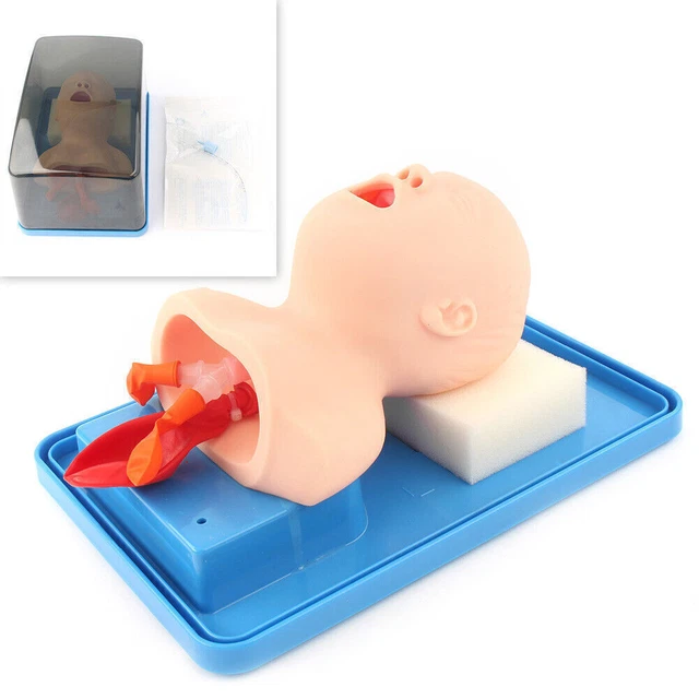 Intubation Manikin Study Teaching Baby Infant Model Airway Management Trainer