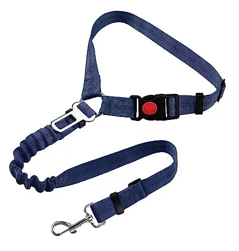 Ceinture Chien VoitureRéglable en Ceinture Chien Absorbe Les Chocs élastique ...