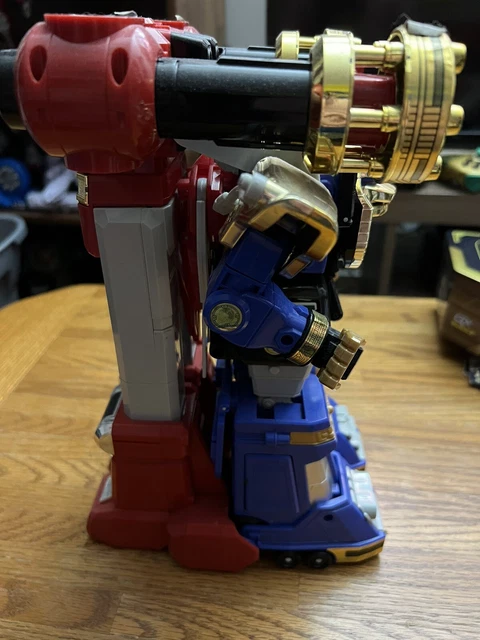 FIGURINE POWER RANGERS Megazord Zeo - 1996 Bandai - 13 cm EUR 14,99