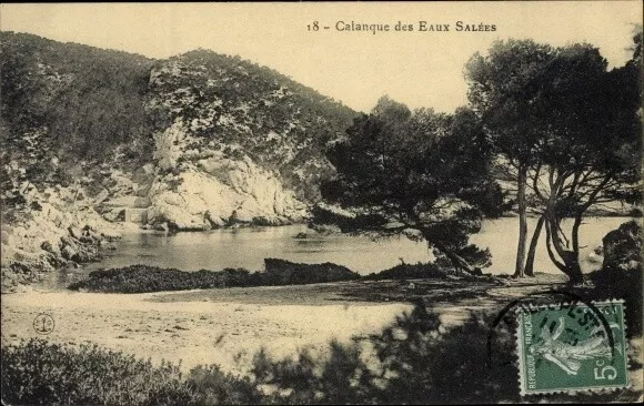 Ak Bouches du Rhône, Calanque des Eaux Salées - 2916655