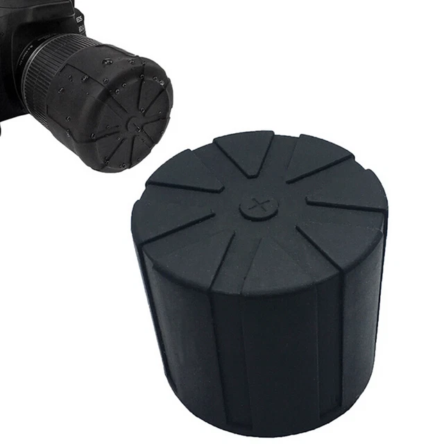 2Pcs Silicone universal lens cap fits 60-110mm DSLR lenses proof ca G3EXA.AJ