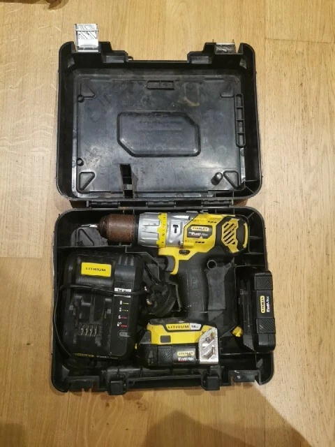 STANLEY FATMAX FMC620 18V CORDLESS HAMMER DRILL Bare Working Order