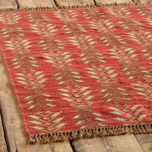 Rugs Kilim Wool Natural Handwoven Jute Rug, Vintage Kilim Rug, Traditional Rug