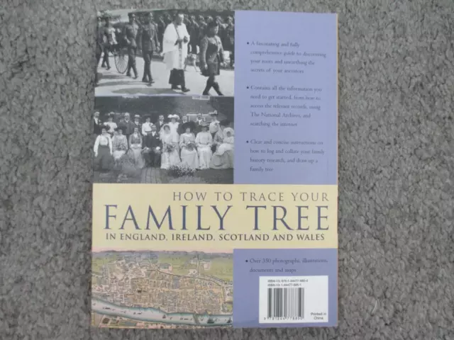 How to Trace Your Family Tree in England Ireland Scotland Wales - Cathy Chater 2