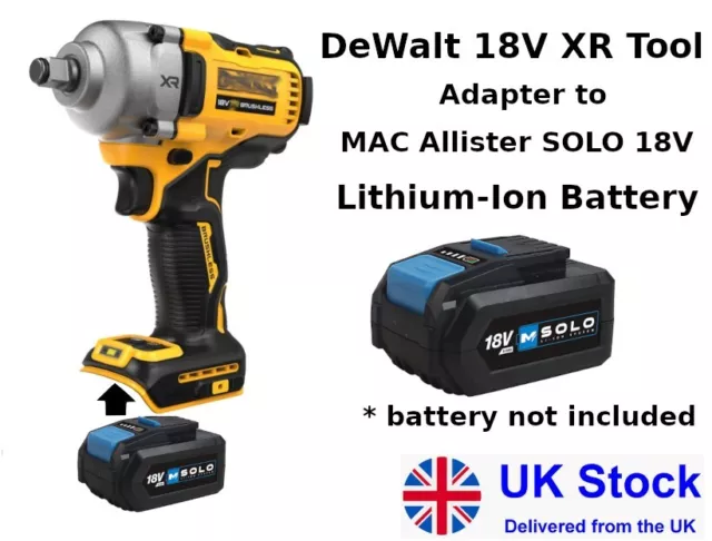 MAC ALLISTER 18V Tool Battery CLM18VRB 20.00 PicClick UK