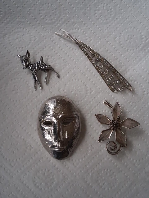 Broche Rare Nelly Biche De Bere - Pièce Unique Pour La Biennale D'Art De Lyon 2003 - Occasion Très Bon état
