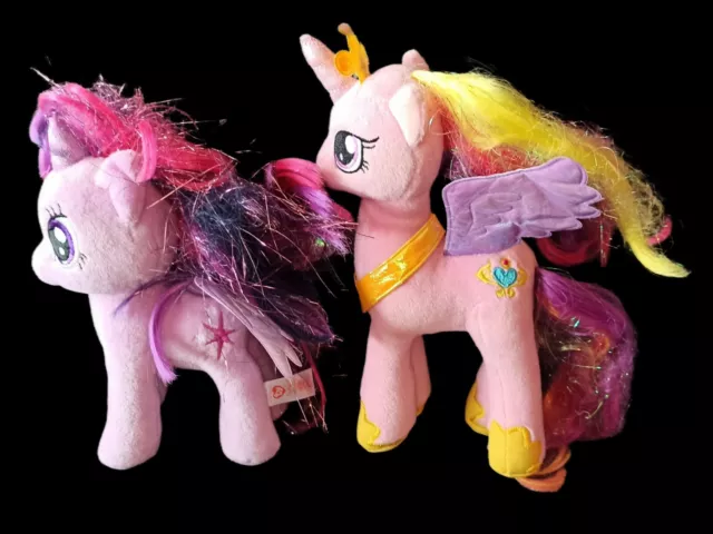 My Little Pony TY 17cm 2er Plüsch Set Twilight Sparkle Princess Cadance Pferd