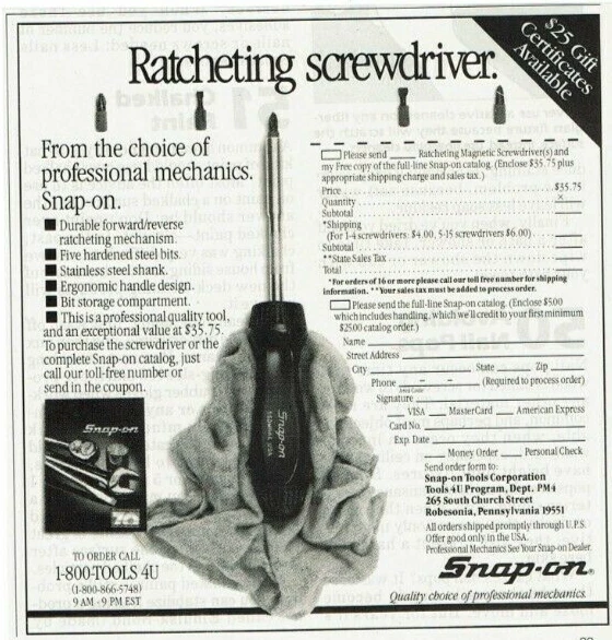 Snap On Ratcheting Screwdriver FOR SALE! PicClick UK
